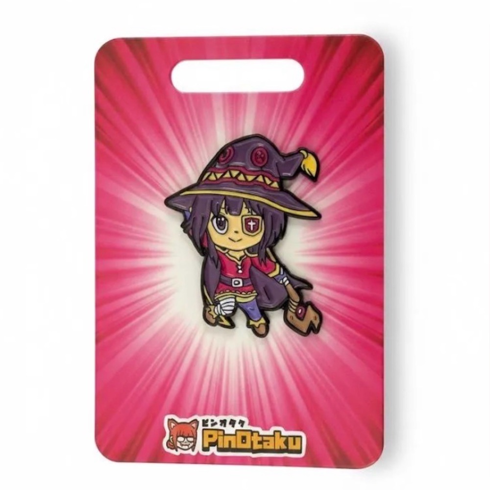Pinotaku Enamel Pin – Anime Style Character